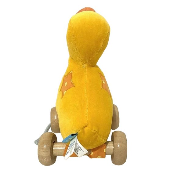 Rich Frog Plush Duck Pull Toy - Picture 2 of 6